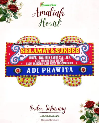 Karangan Bunga Ucapan Selamat karangtunggal